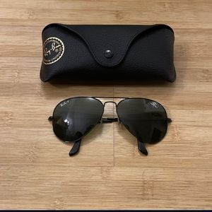 Ray Ban Aviator Polarized Sunglasses